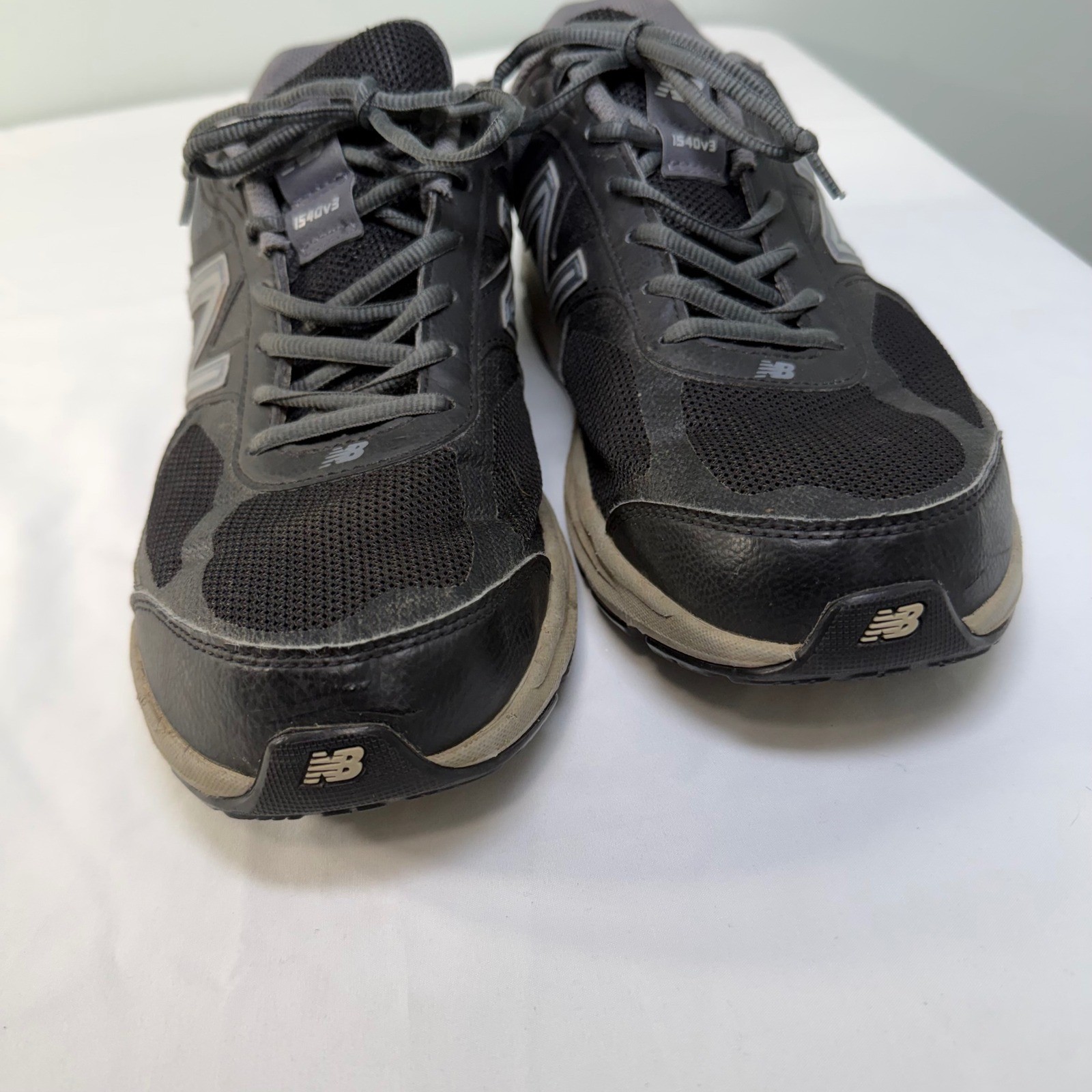 New Balance 1540v3 Mens 12.5 Black Grey Running Shoes M1540BK3 Motion Control