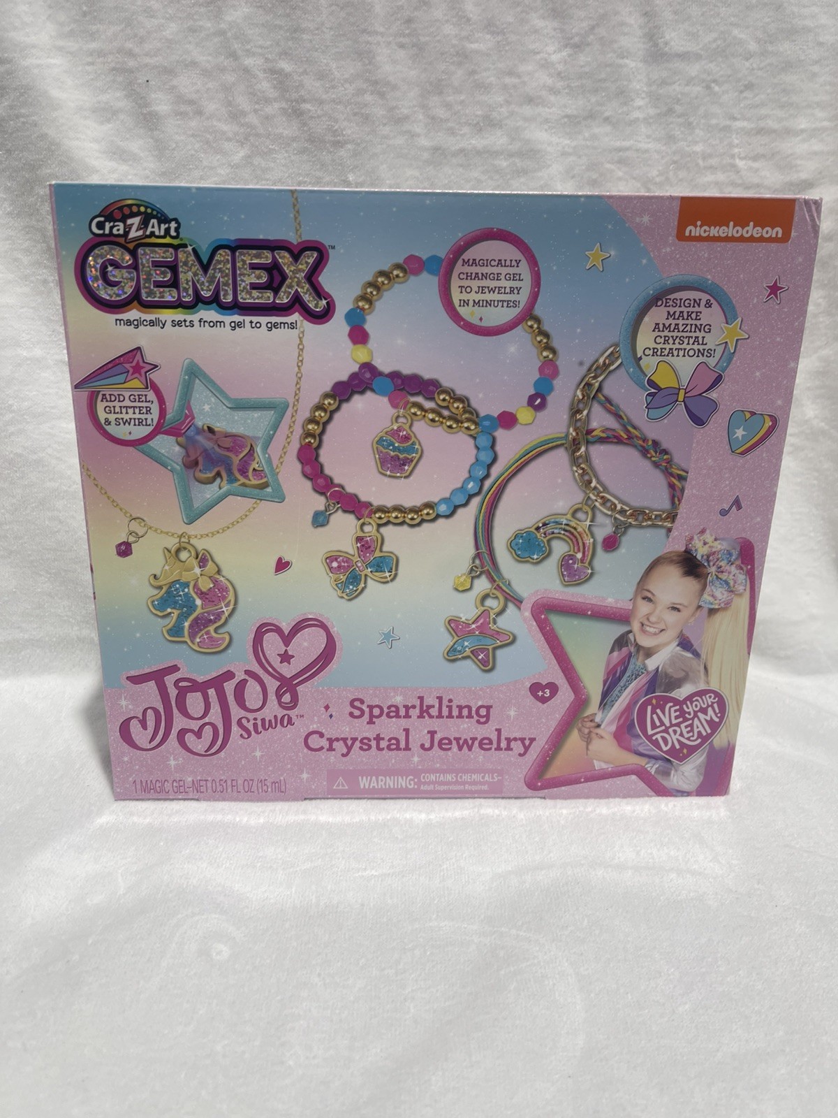 Car-Z-Art Gemex Jojo SIWA Sparkling Crystal Jwelery Craft Kit