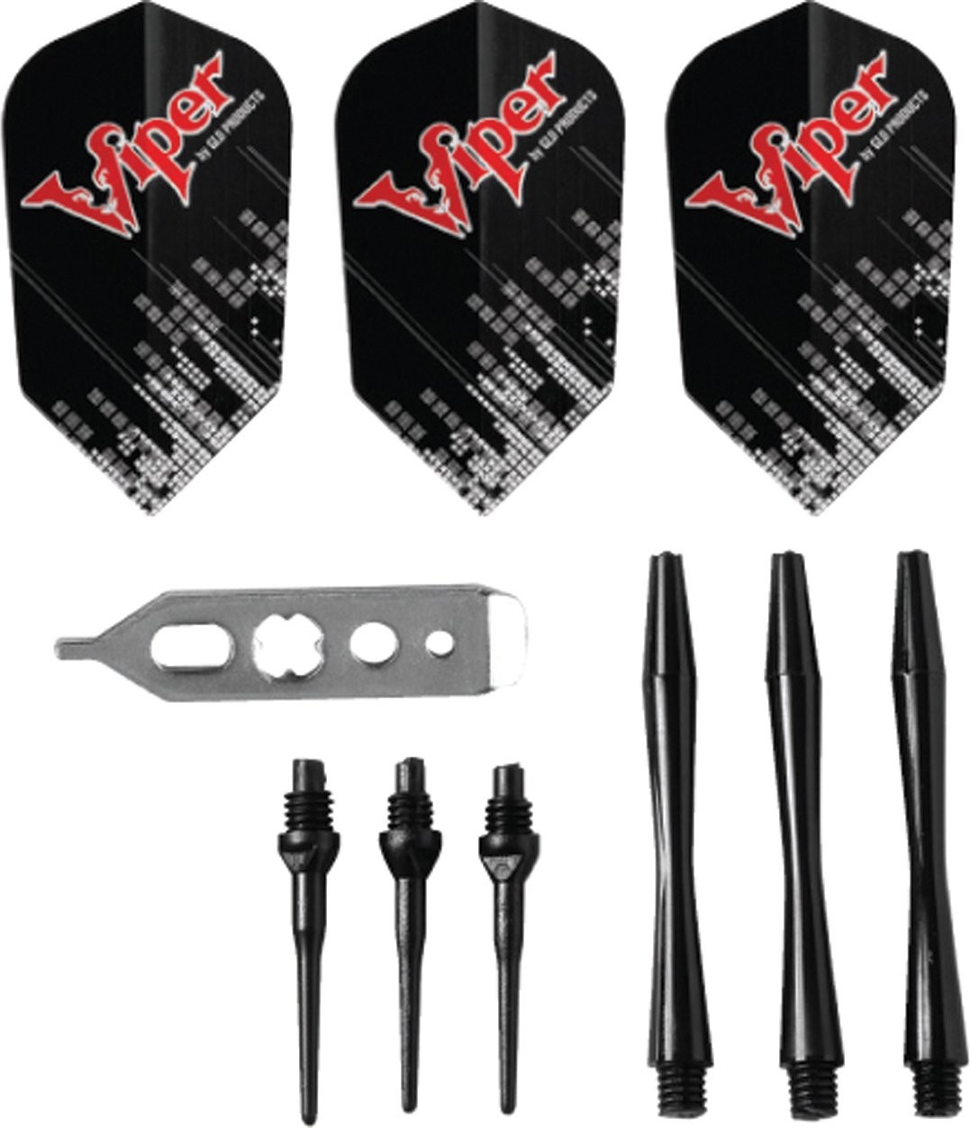 Viper Black Ice Blue Soft Tip Darts, 18 Grams