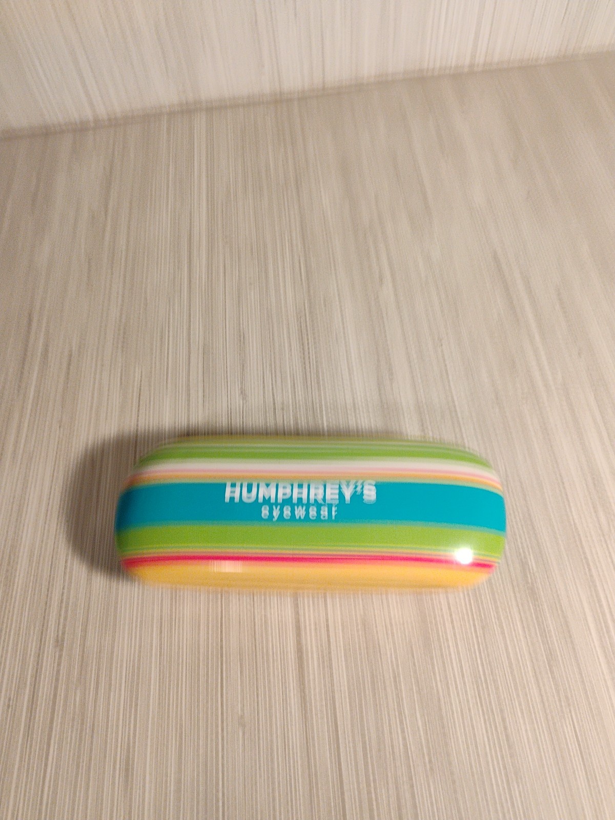 Humphreys Clamshell Hard Case Eyeglasses Sunglasses Stripes