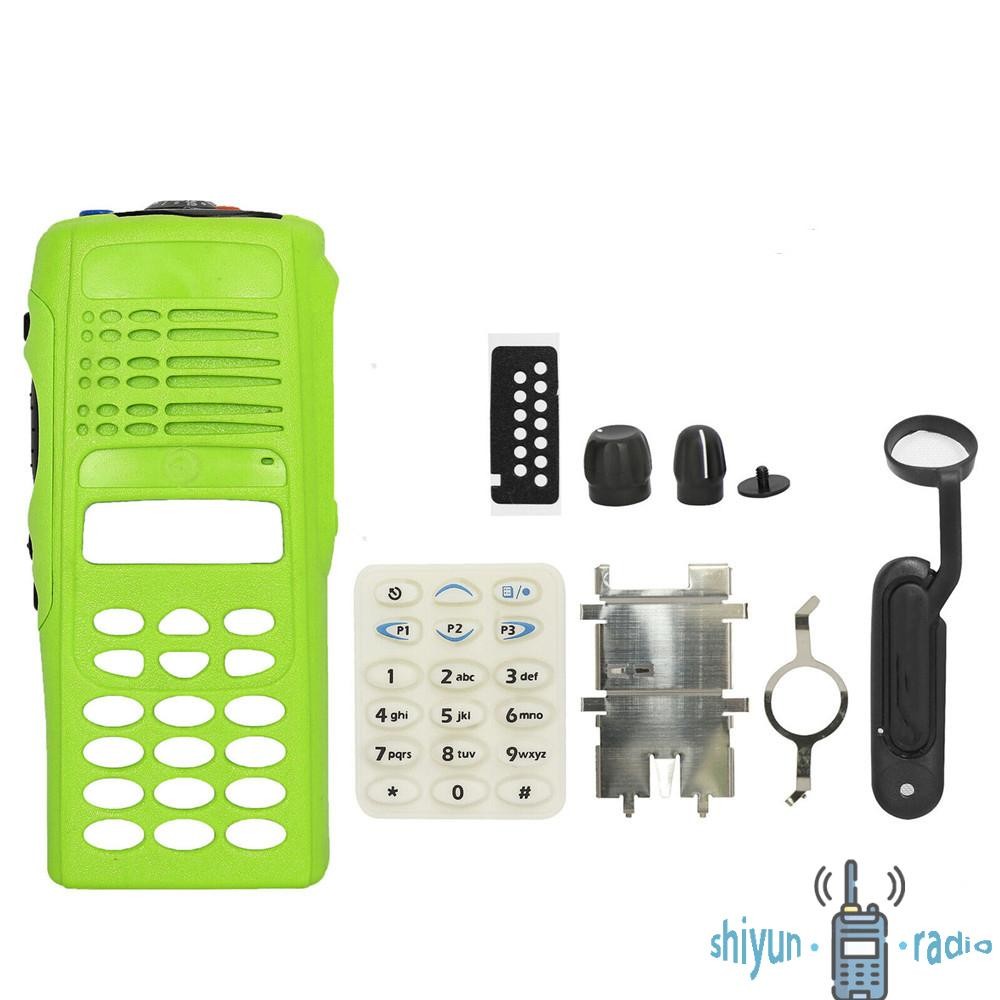 Green Replacemen Front Repair Housing Case For HT1250 Handheld Radio FKD