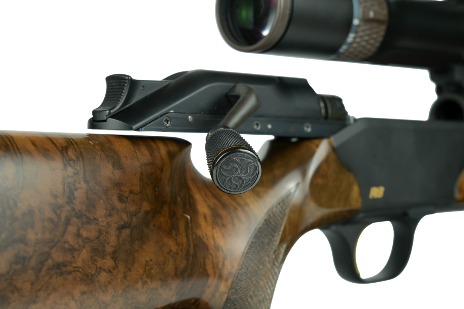 Tactical ball with engraving and knurling for Blaser, Sauer, Merkel, Beretta