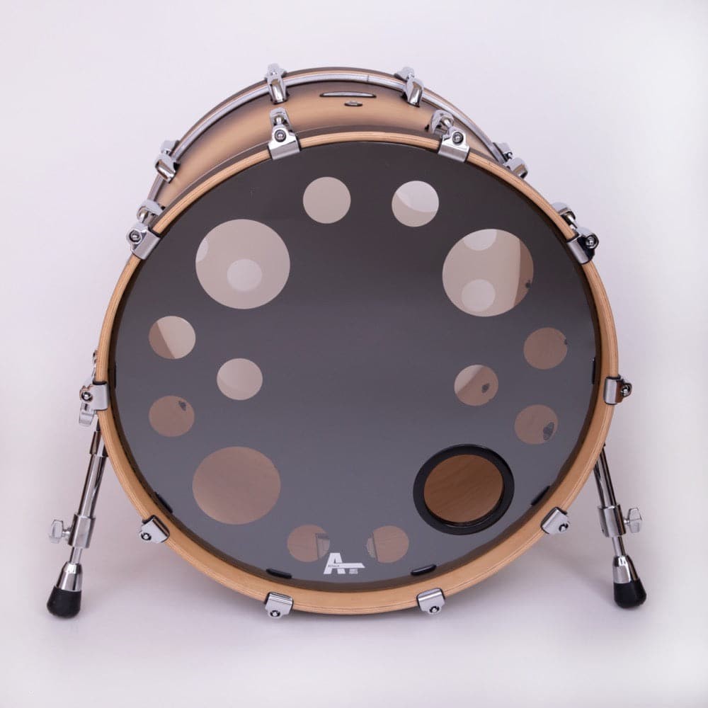 Attack Orbit Black Drumhead 20"