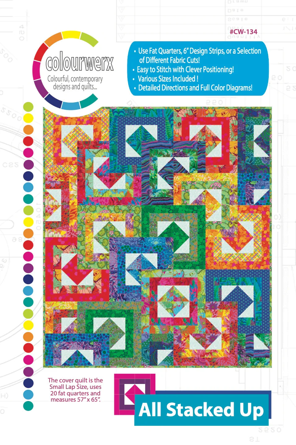 All Stacked Up Quilt Pattern by Linda & Carl Sullivan