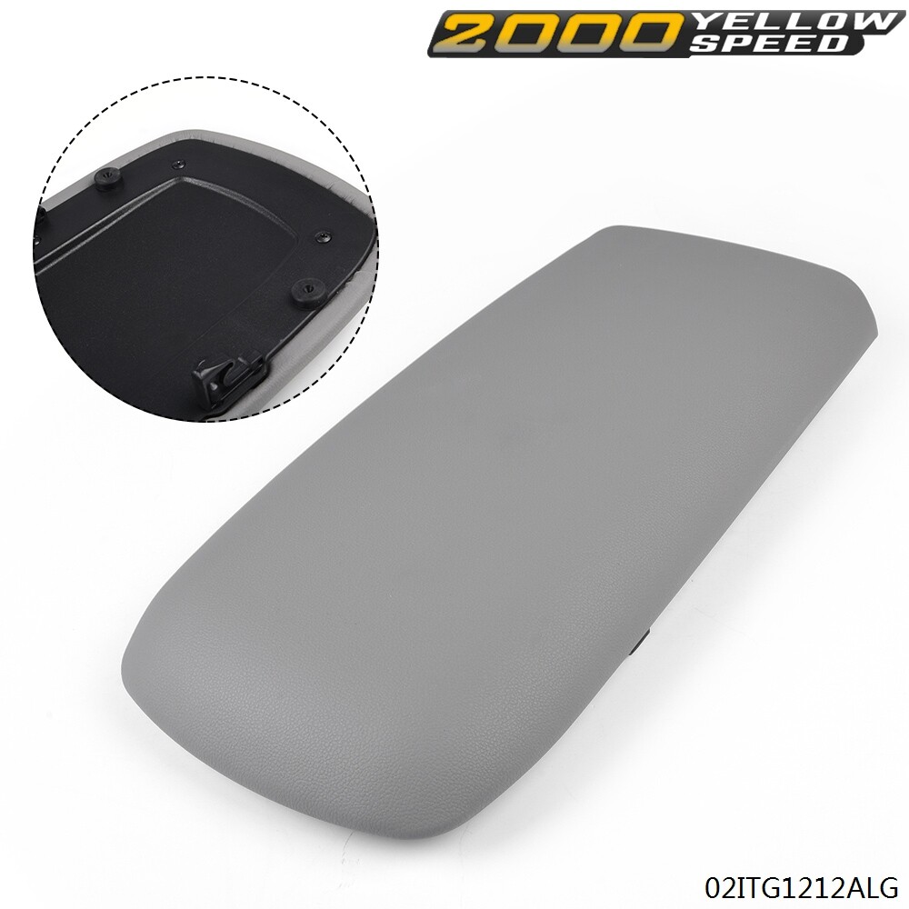 Gray Center Console Lid Fit For 97-01 Explorer Mountaineer 2001-2002 Sport Trac