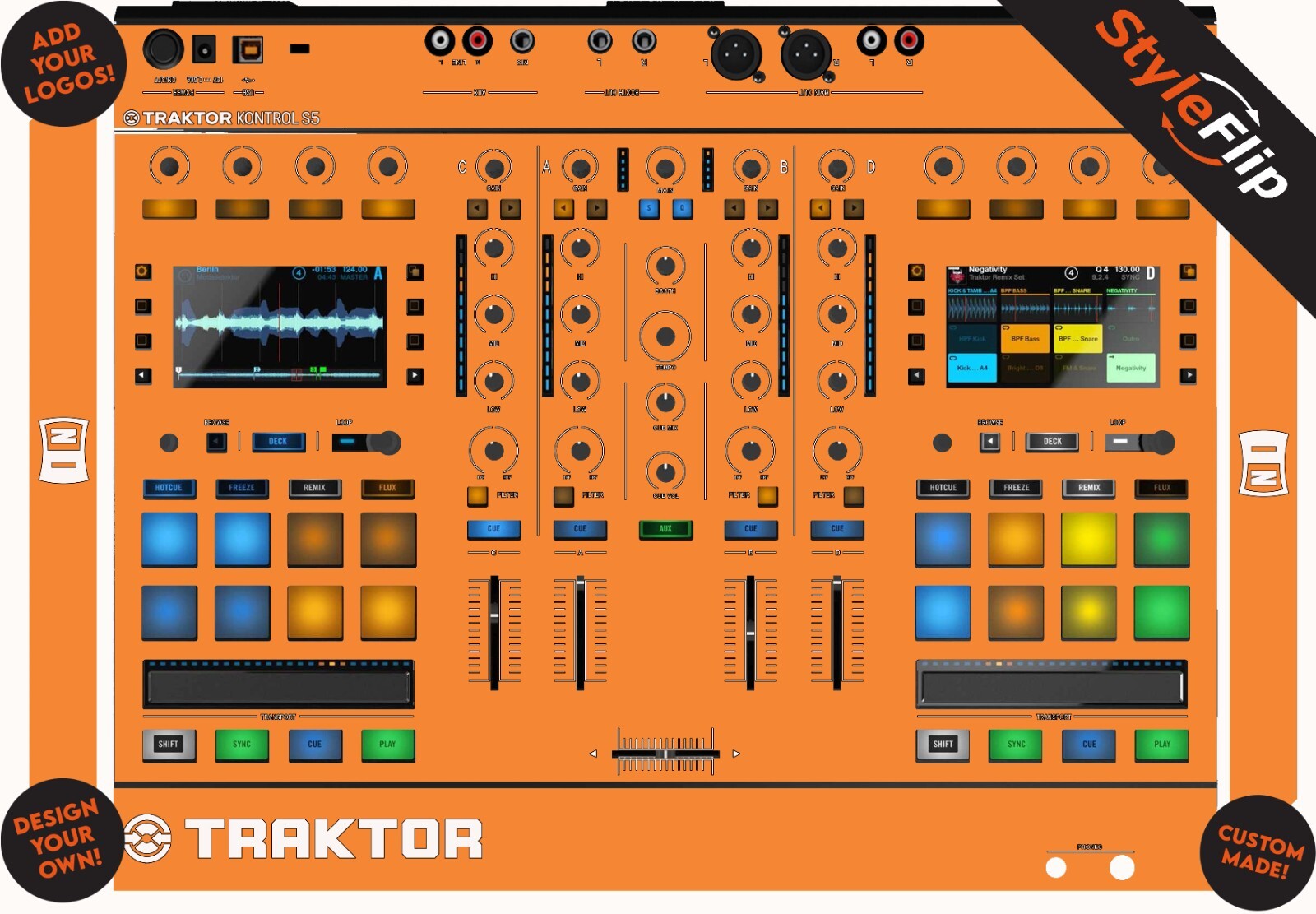 Native Instruments TK S5 Skins | Custom | Protective Decal | StyleFlip Skins