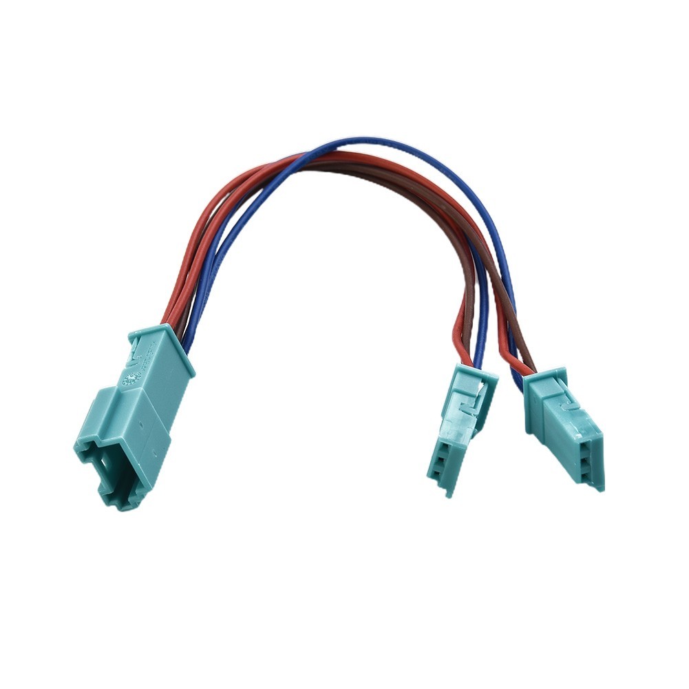 None Cable Radio Adapter Car 1pcs 3 Pin Blue Plastic & Metal Terminals