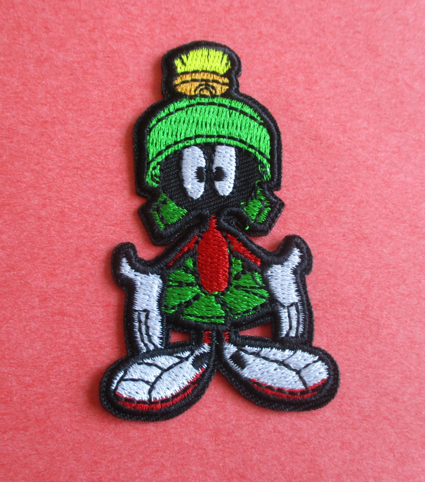 Marvin The Martian Alien Looney Tunes - New Iron-On Patch 3" high