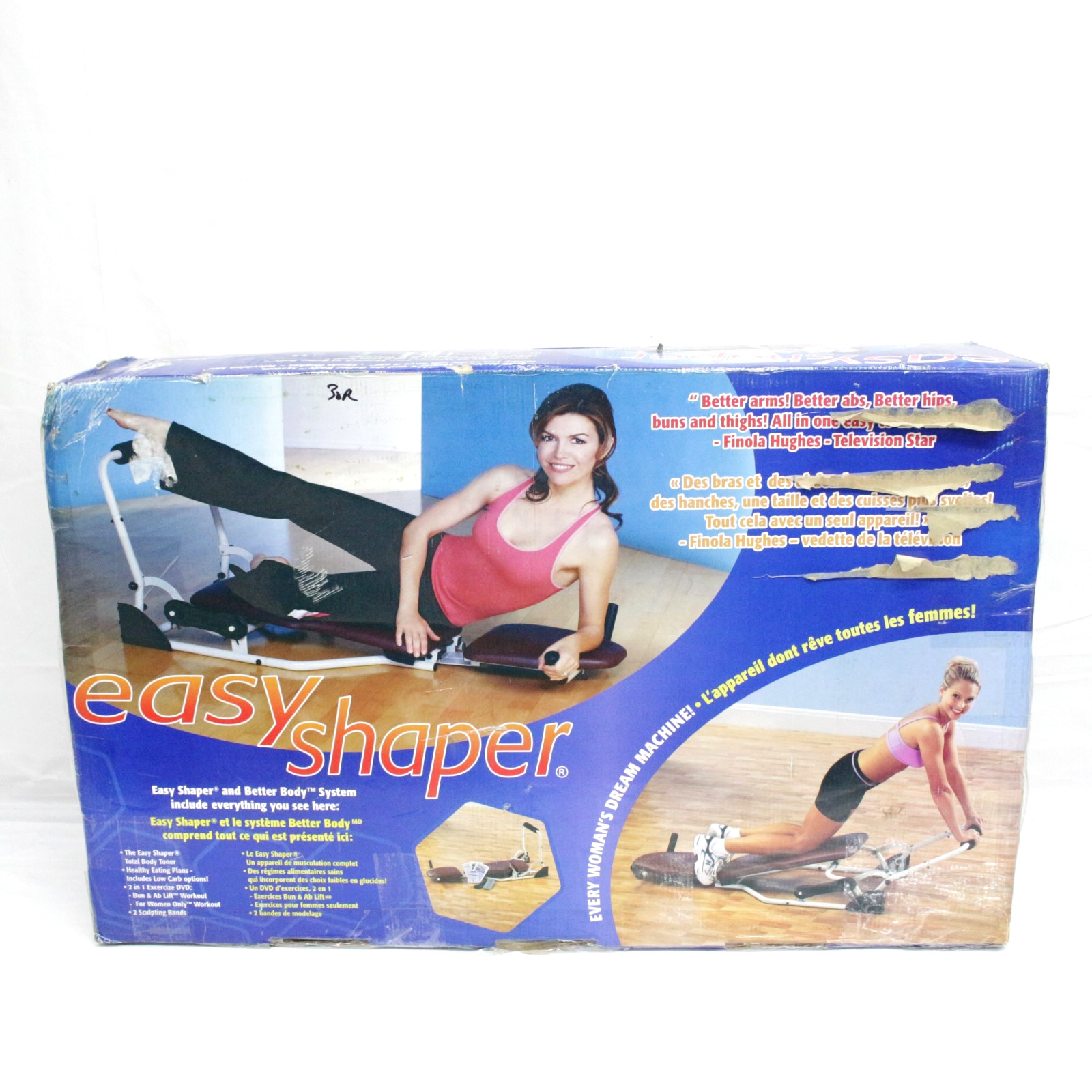 EASY SHAPER Fitness Quest Home Gym Machine Abs~Glutes~Hips~Thighs Womens
