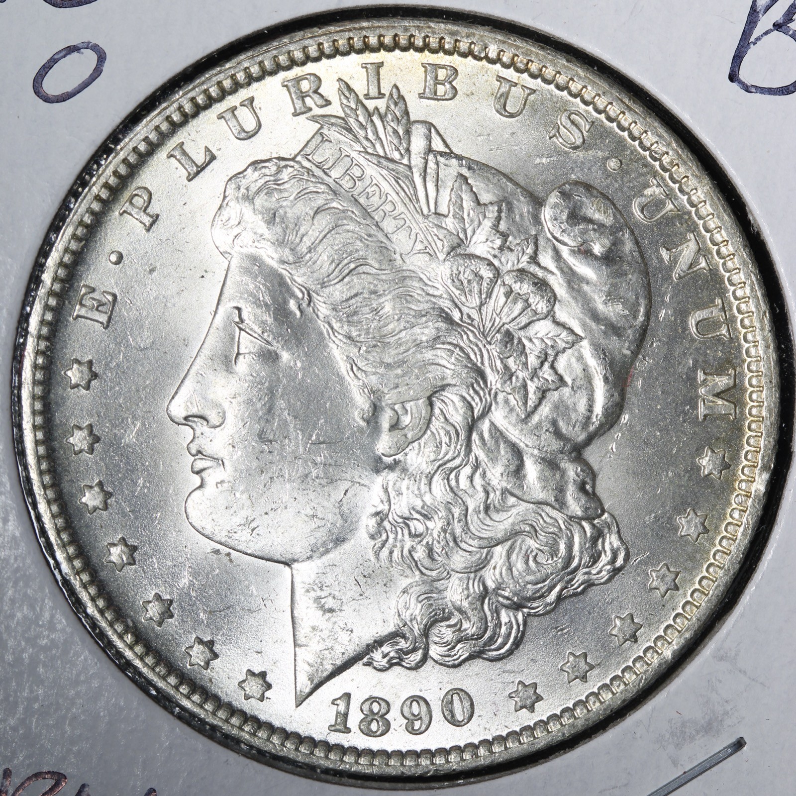 1890-O Morgan Silver Dollar BU *UNCIRCULATED* MS E389 URLK