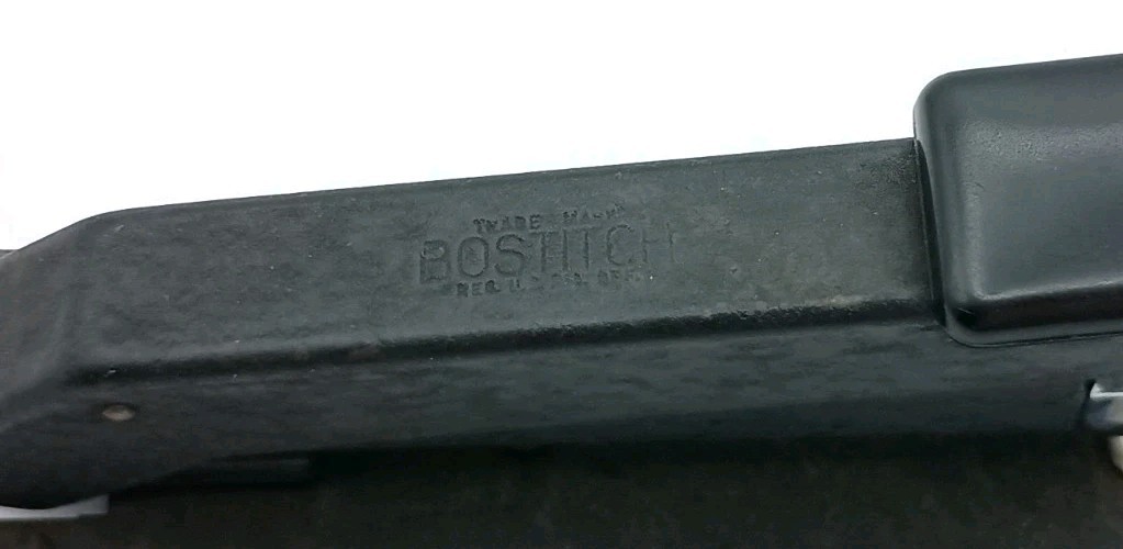 Vintage Bostitch Model B5B Desktop Stapler Tacker Front Load Made USA