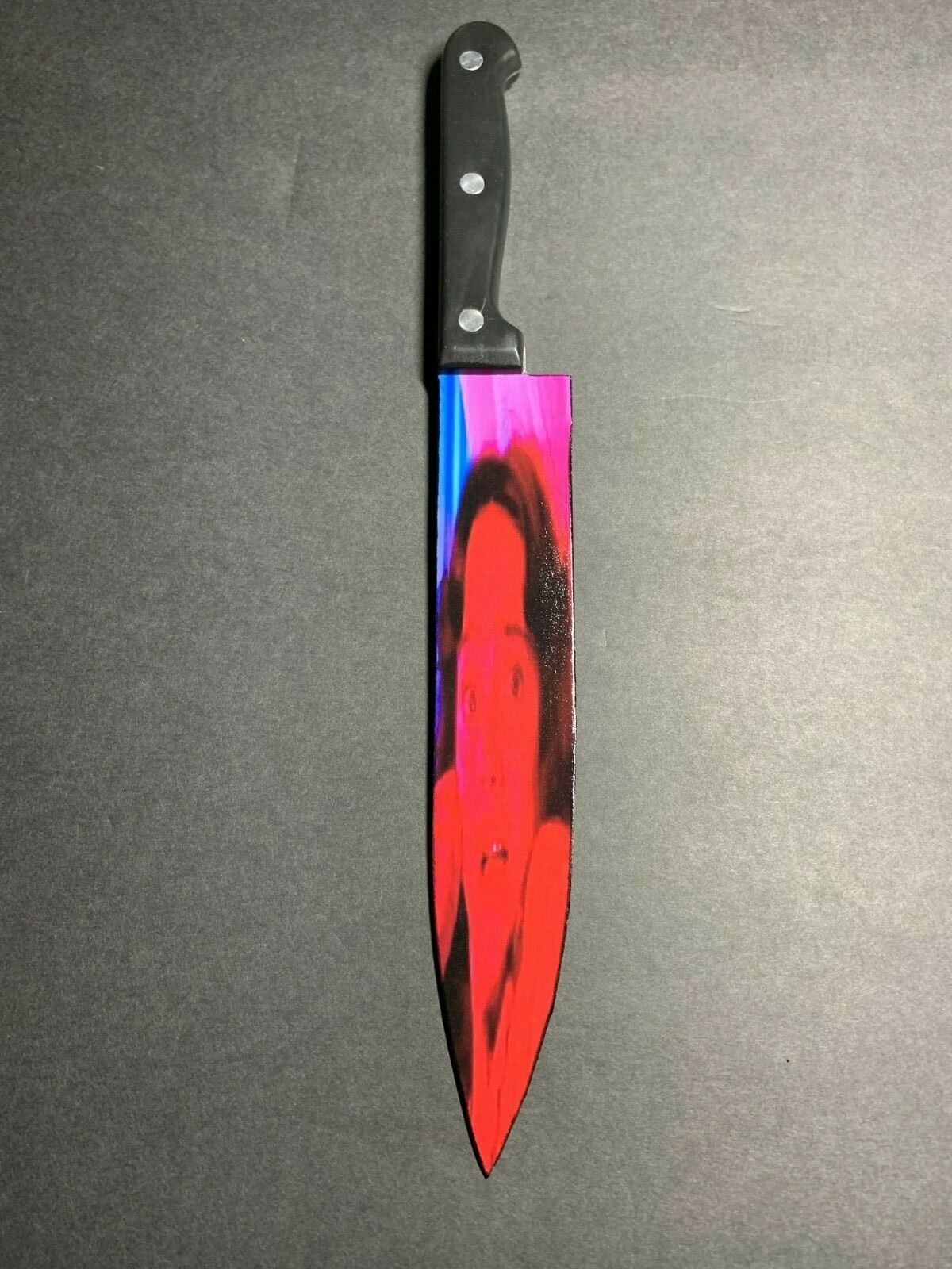 Suspiria 1977 Kitchen Knife With Sublimated Stand