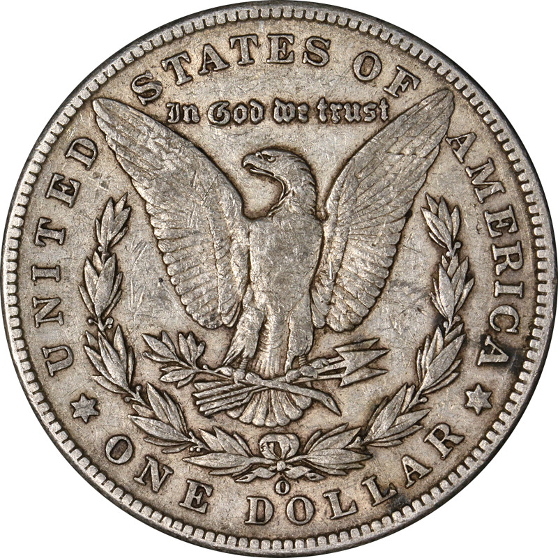 1902-O Morgan Silver Dollar Nicely Circulated - Great Set Builder - STOCK