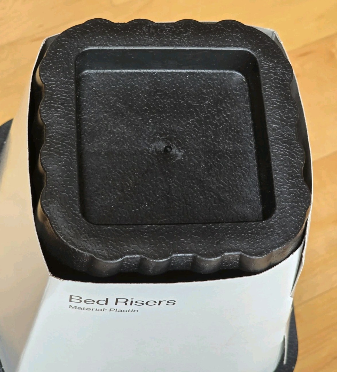 4pk Bed Risers Espresso