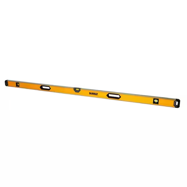 DEWALT Hand Tool Magnetic Box Beam Level 78 in. Aluminum Material Measuring