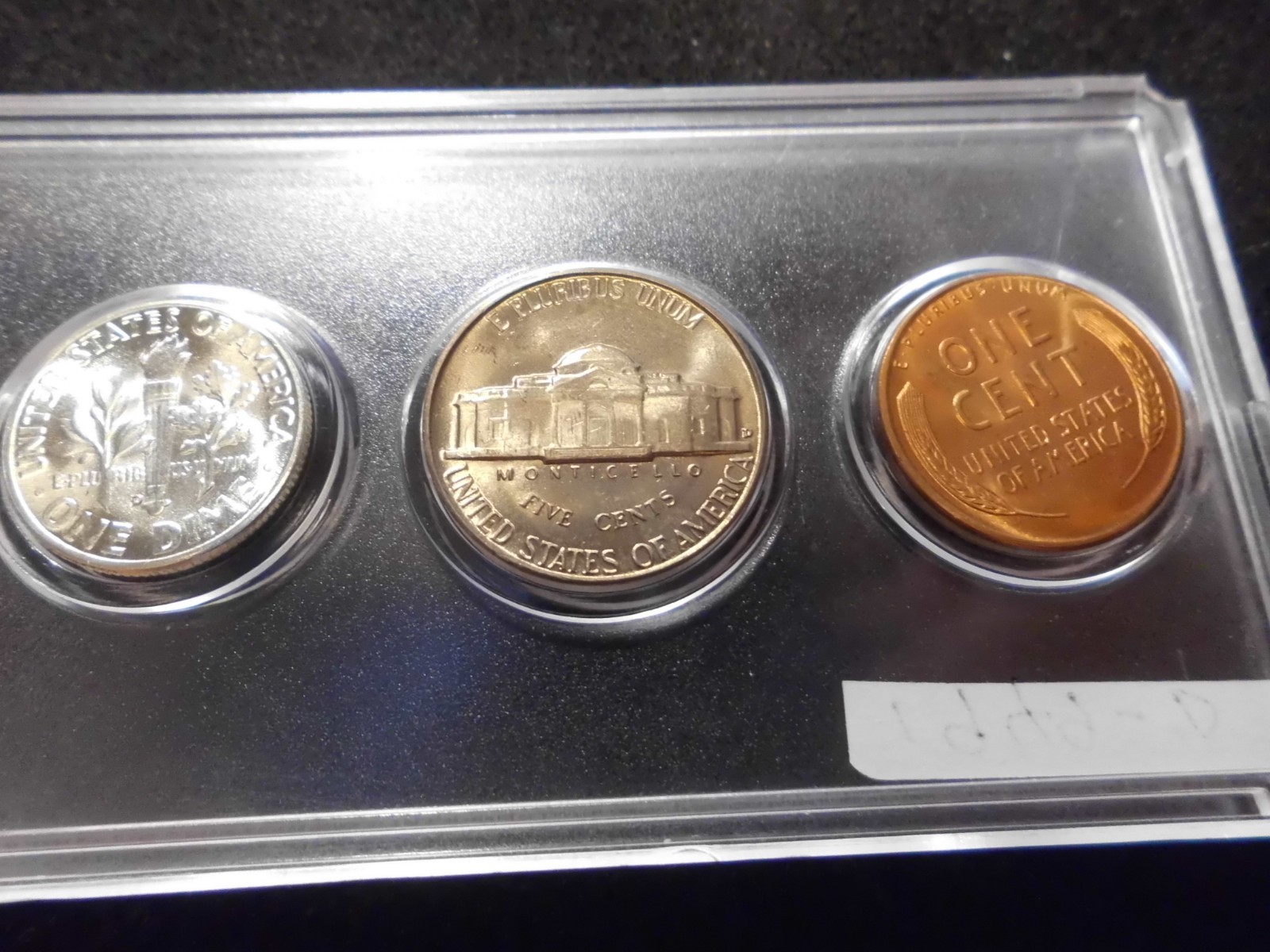 1949 P/D/S GEM UNCIRCULATED B/U MINT SET - 90% SILVER -