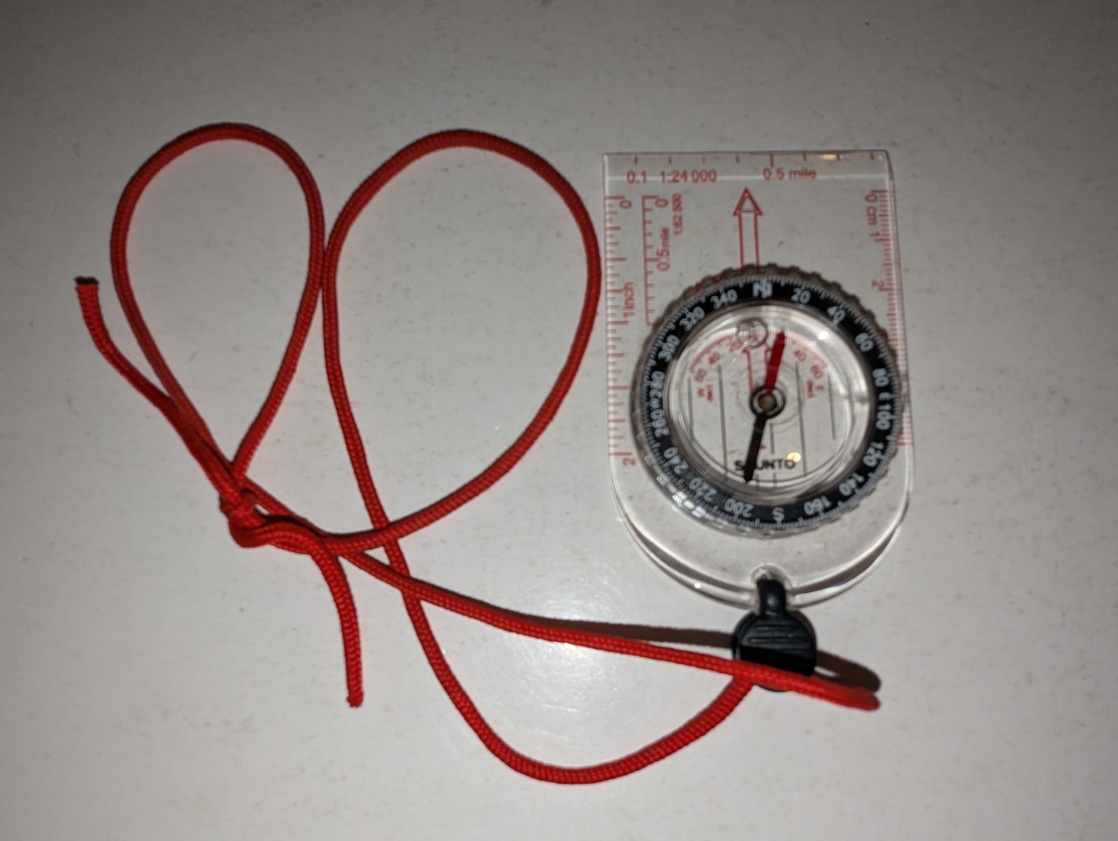 Suunto A-10 Recreational Field Compass w/Lanyard Hiking Camping Outdoors