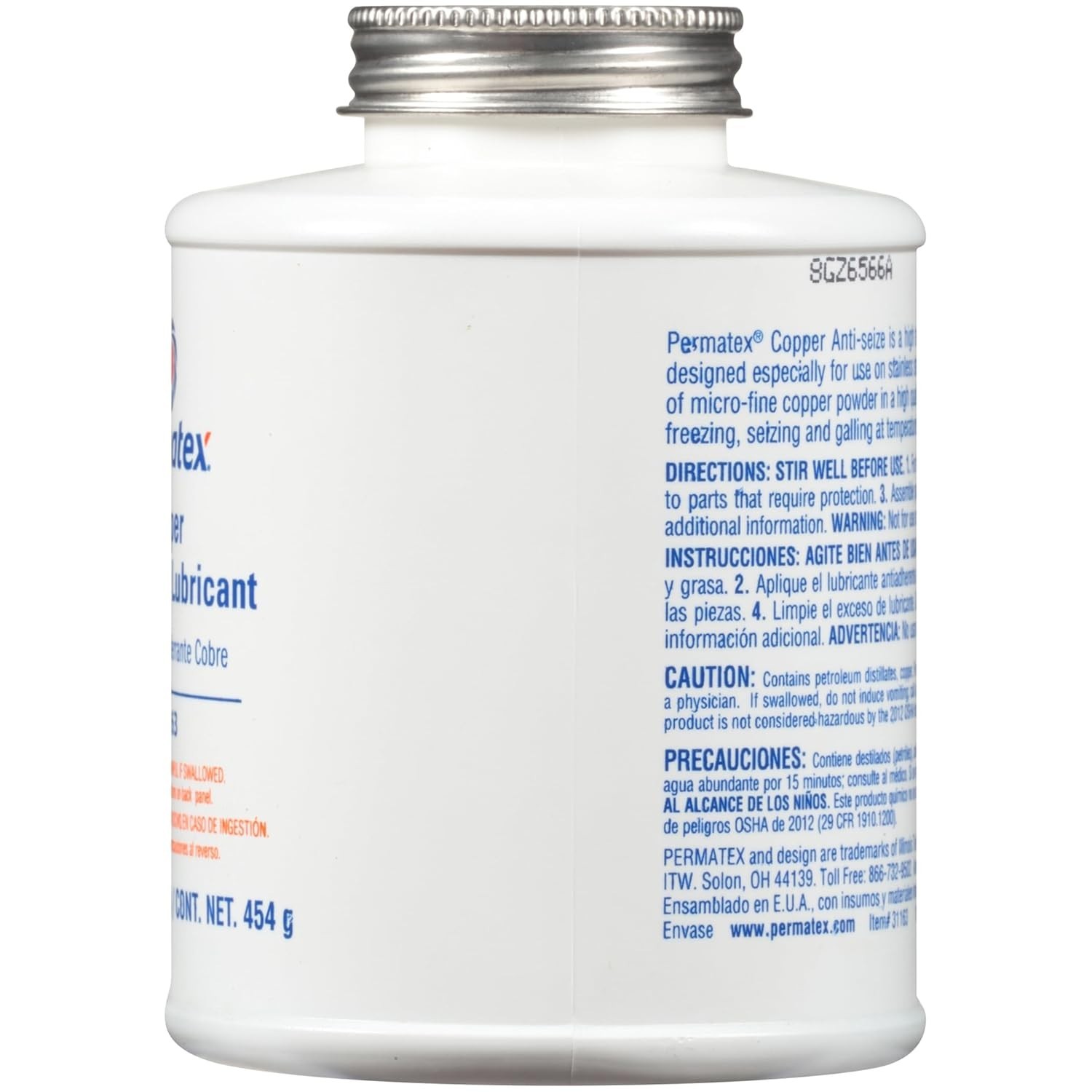 31163 Copper Anti-Seize Lubricant, 1 lb