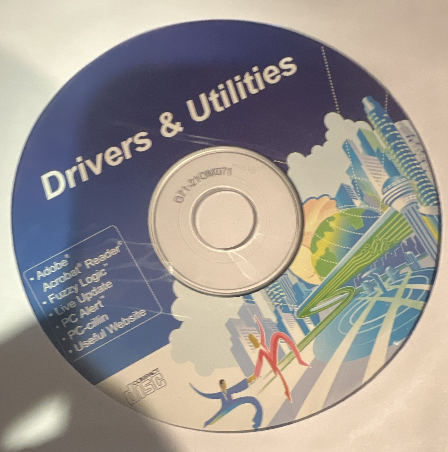 Drivers & Utilities Software CD Disc