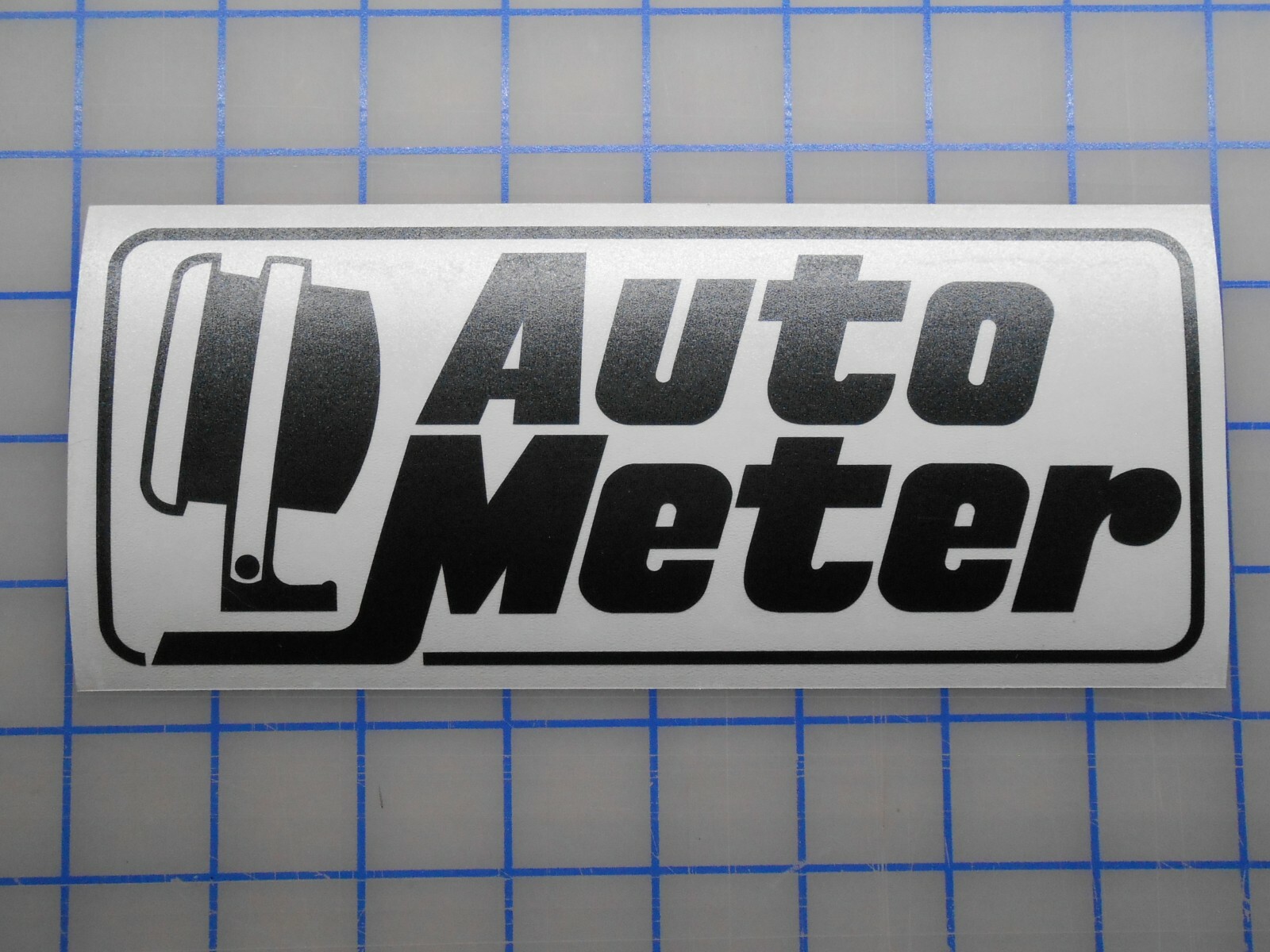 Auto Meter Decal 3" 5.5" 7.5" 11" Tach Gauge Temp Oil Pressure Boost EGT Vacuum