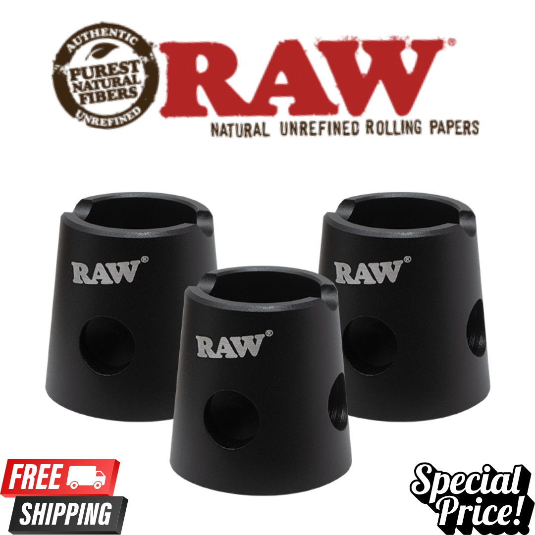 RAW Magnetic Cone Snuffer Aluminum Smoke Extinguisher | Official RAW 3ct
