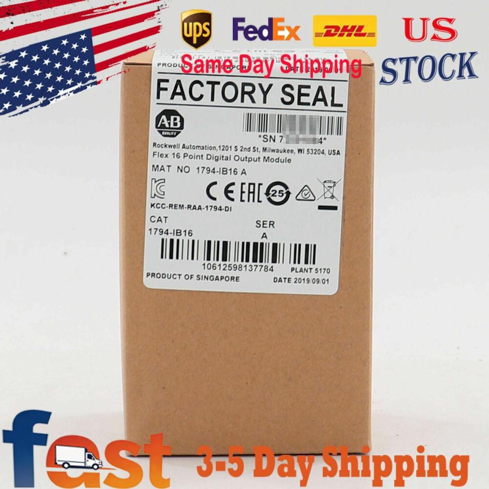 Allen-Bradley 1794-IB16 1794IB16 SER A Flex I/O Input Module US Free Tax