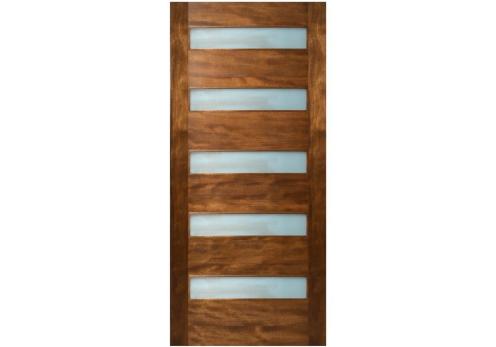 Quinque - 5 Rectangle Lite Exterior Door(1-3/4")