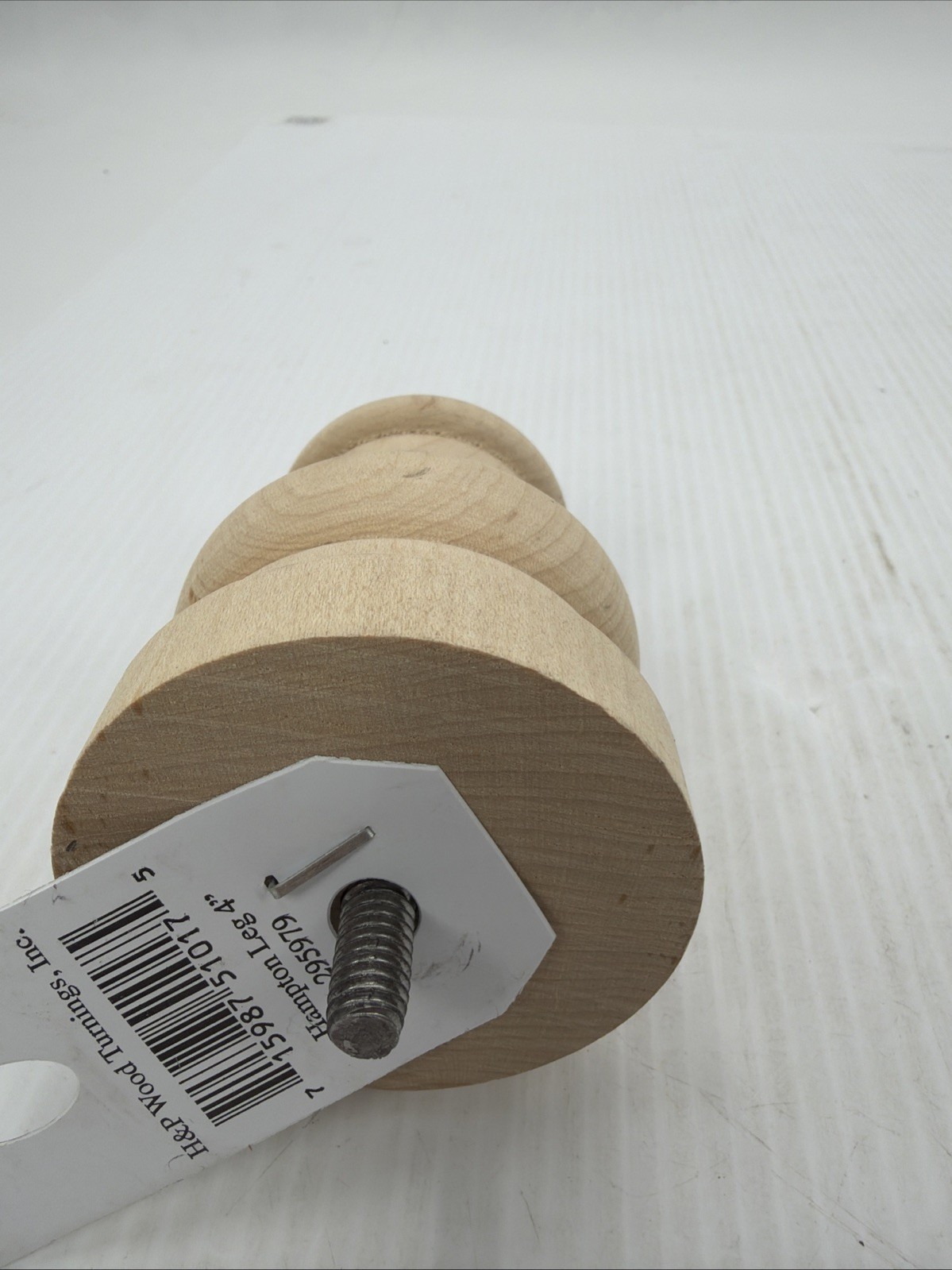 H&P Wood Turnings,Inc. Hampton Leg 4” Lot Of 4 {RR}