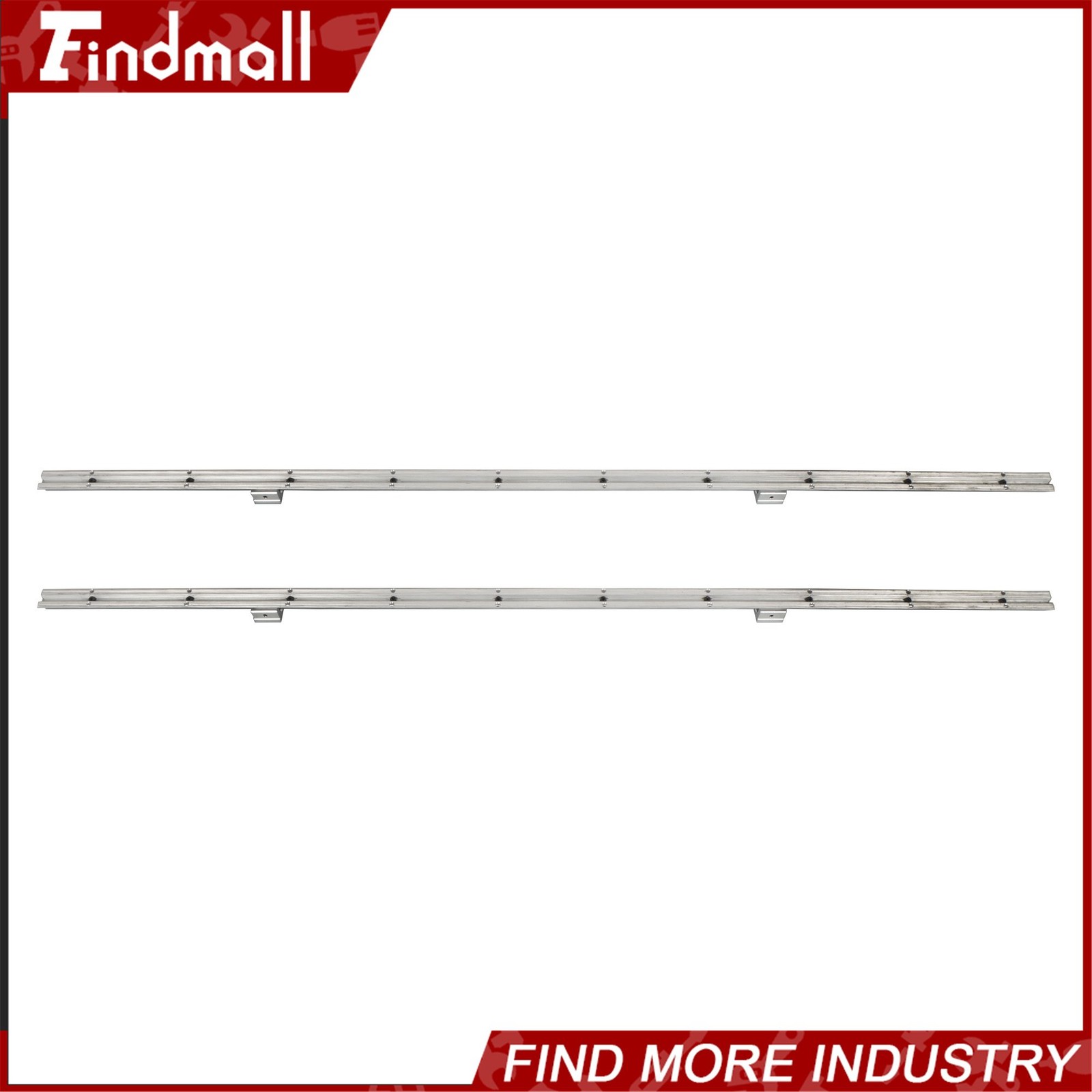 Findmall SBR12 Linear Rail 1500mm Kit w/4 Blocks - For CNC Machine Guide Set