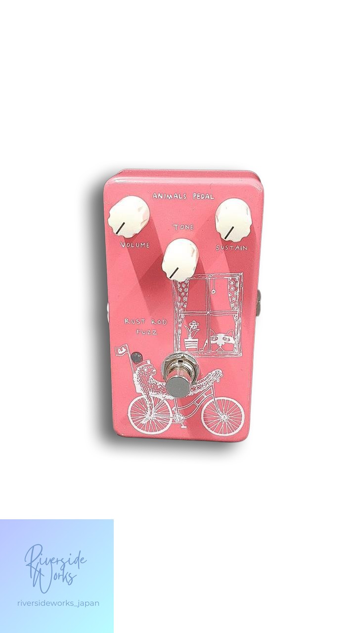 Animals Pedal Rust Rod Fuzz Effect Pedal for Guitar JP