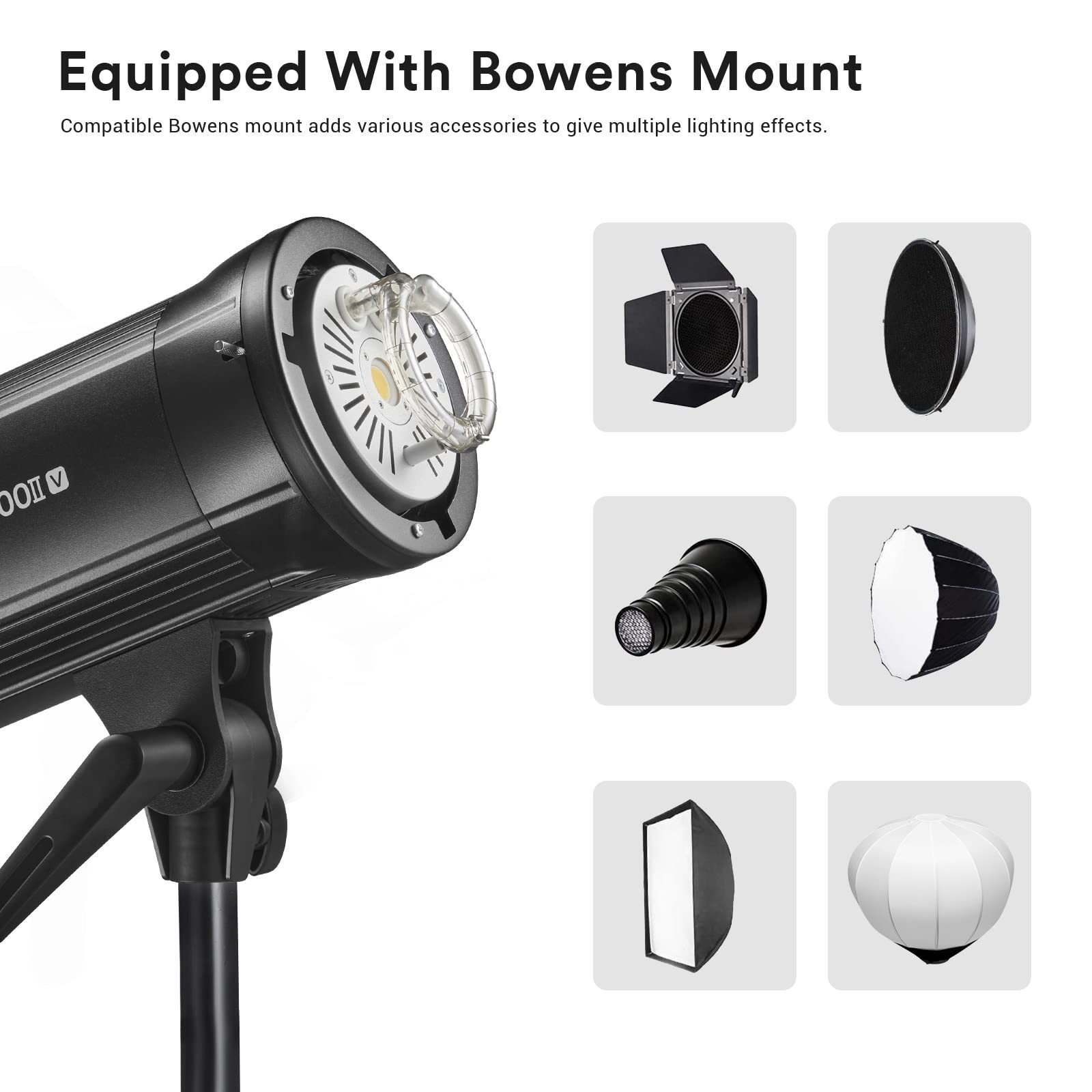 US Godox 400W SK400II Studio Flash Stroble Head+ 120cm Softbox 2.8m Light Stand