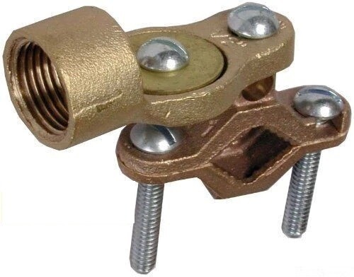 VoltVeera Pipe Grounding Clamps with Hub 1/2" - 1" (25 Pack)