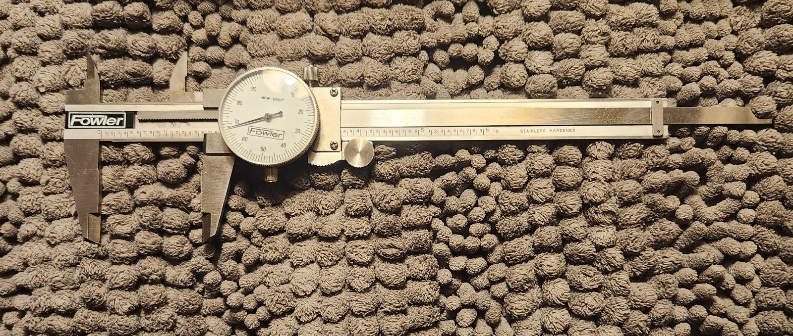 Fowler Dial Caliper 0-6 Inch/150mm 0.001" Precision Measuring Tool