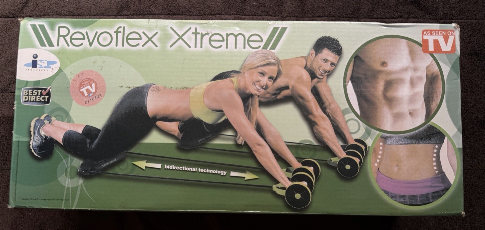 Revoflex Xtreme Abdominal ABS Powerful Trainer Workout Kit Men Women Fitness