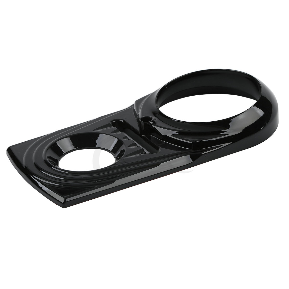 Chrome/Black Dash Panel Insert Cover Fit For Harley Softail Fatboy 2000-2017
