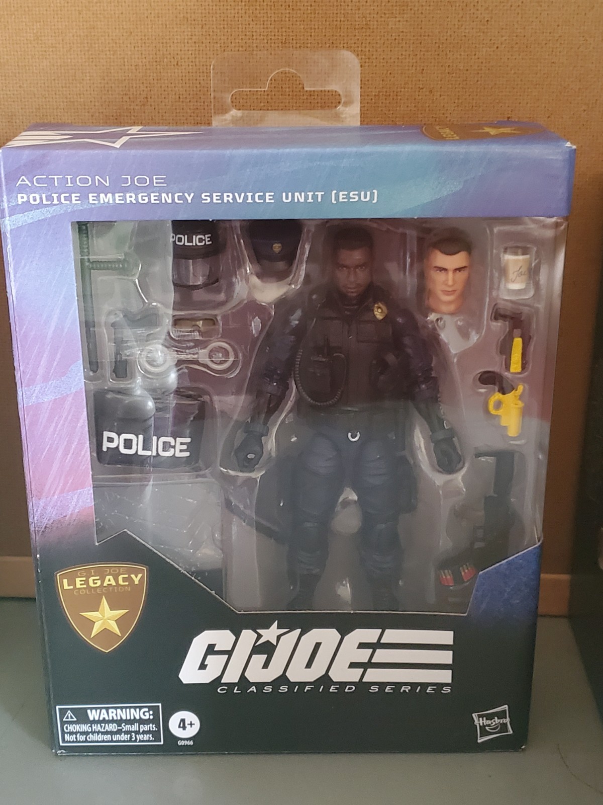 Hasbro G.I. Joe Classified Legacy Collection Police (ESU) 6" Scale Action Figure