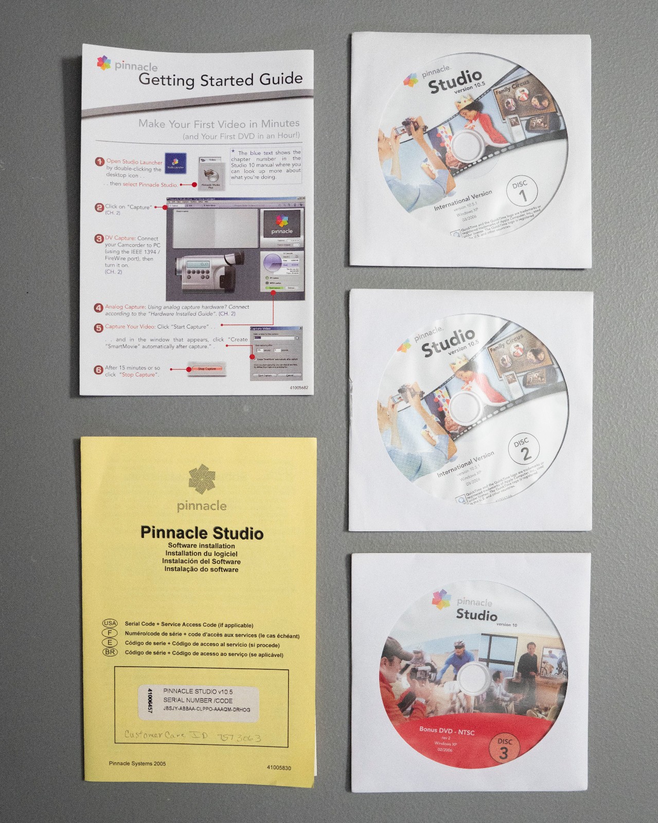Pinnacle Studio Version 10.5 Video Editing Software - 2006
