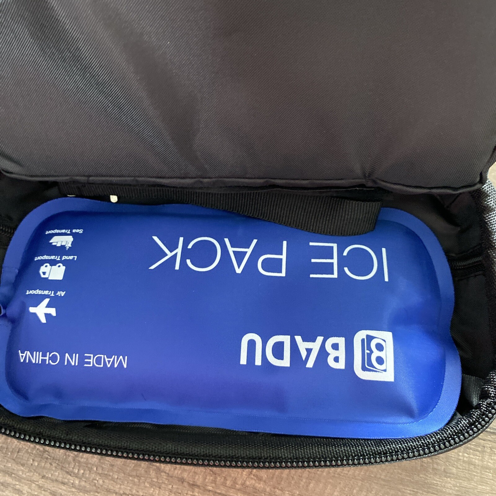 Himduze 24h Cooler Travel Case w/ 2 Ice Pack Temperature Display /c