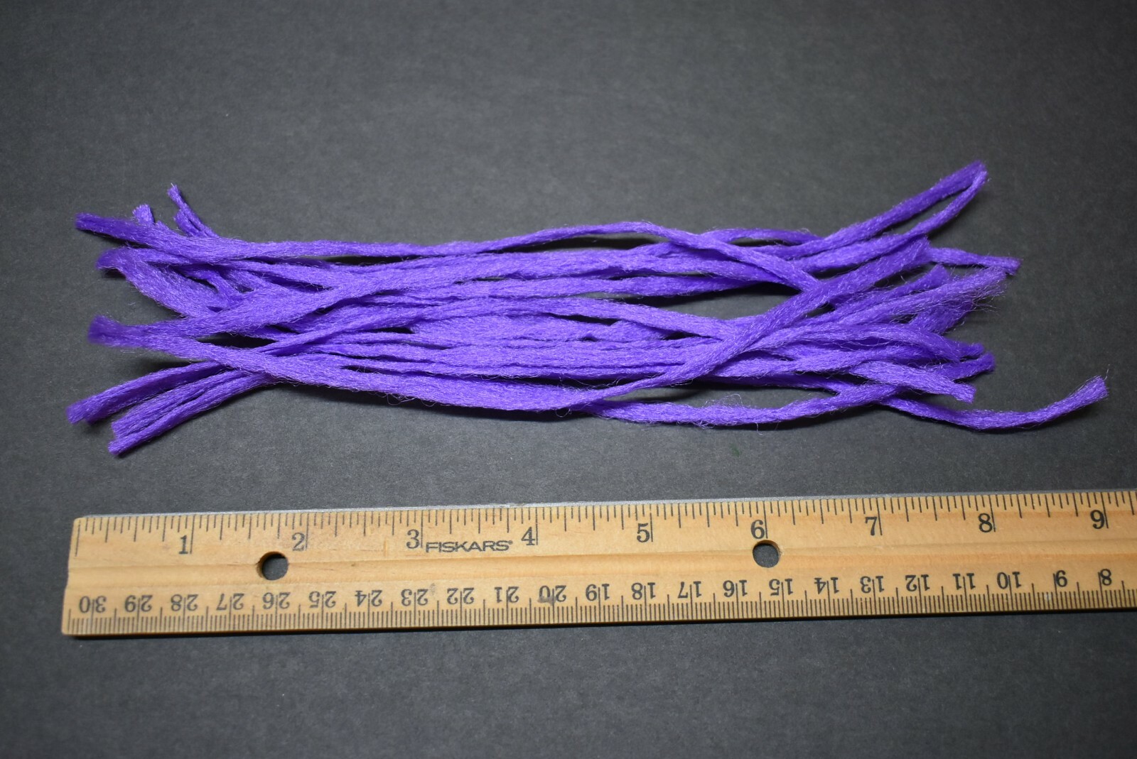 15  PURPLE  Polypropylene Polypro Poly  Yarn / Parachute Posts Fly Tying