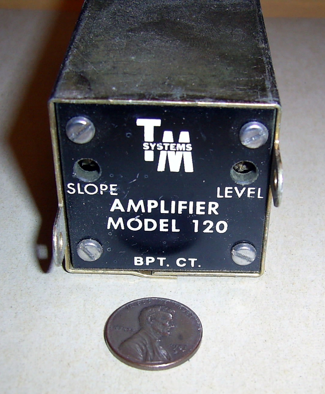 VINTAGE PLUG-IN AMPLIFIER MODEL 120 by TM SYSTEMS