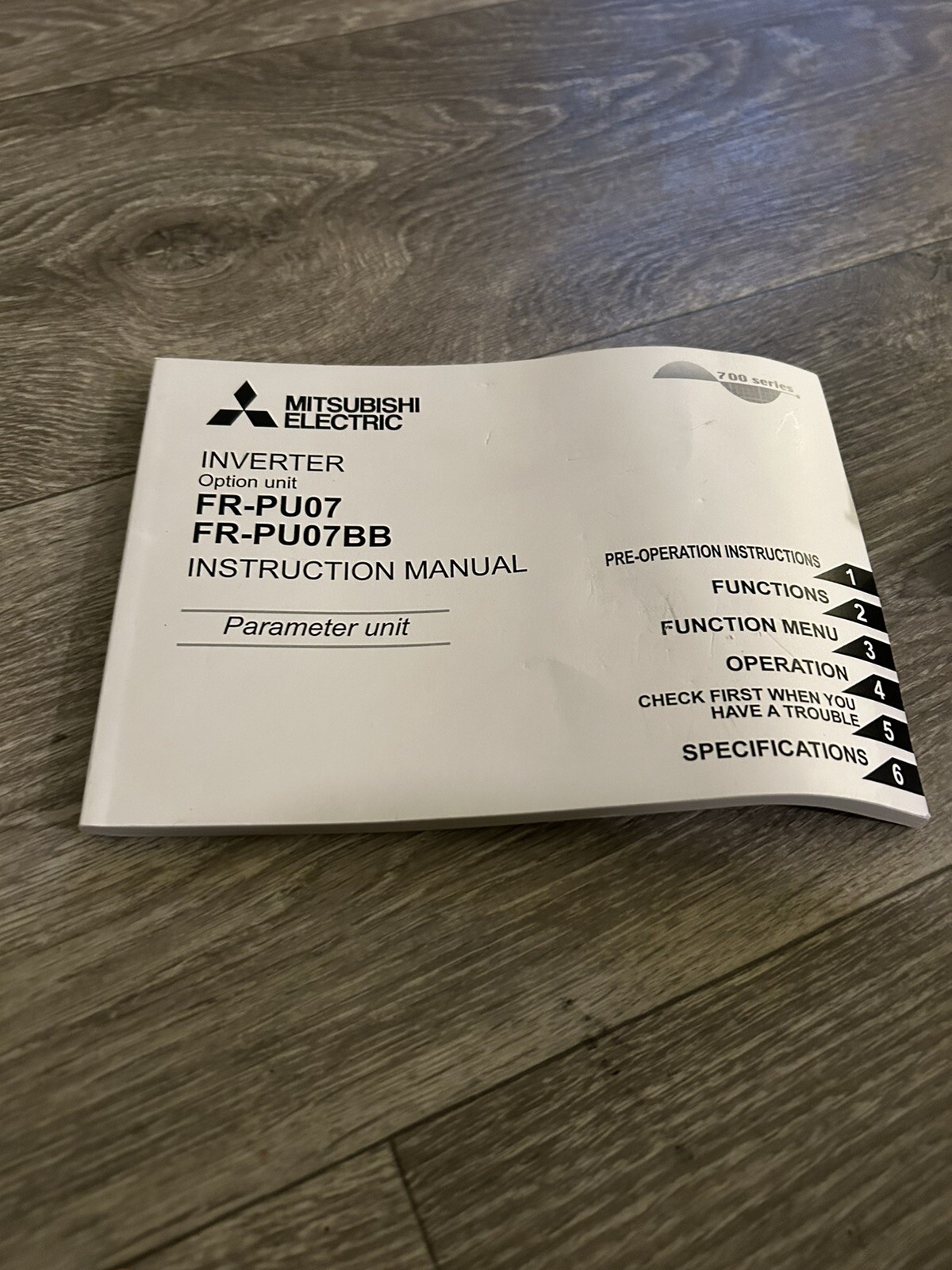 Mitsubishi FR-PU07