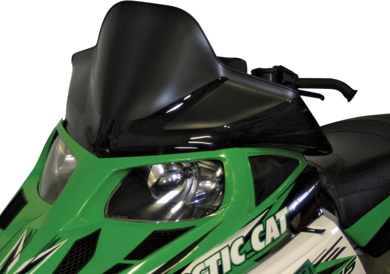 Powermadd 12925 Windshield 14.75in. Black/Black Graphics