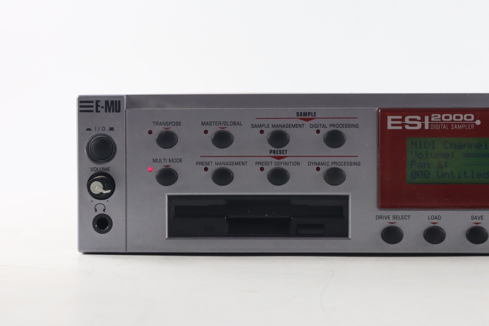 E-MU ESI-2000 Turbo Digital Sampler Working