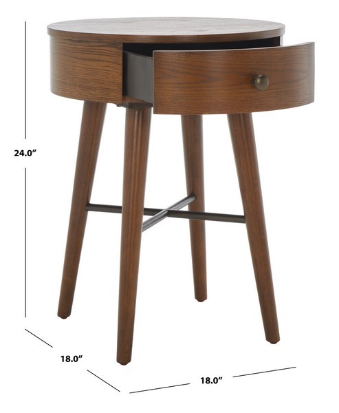 Safavieh SCULLY 1 DRAWER NIGHTSTAND, Reduced Price 2172789160 NST6406C