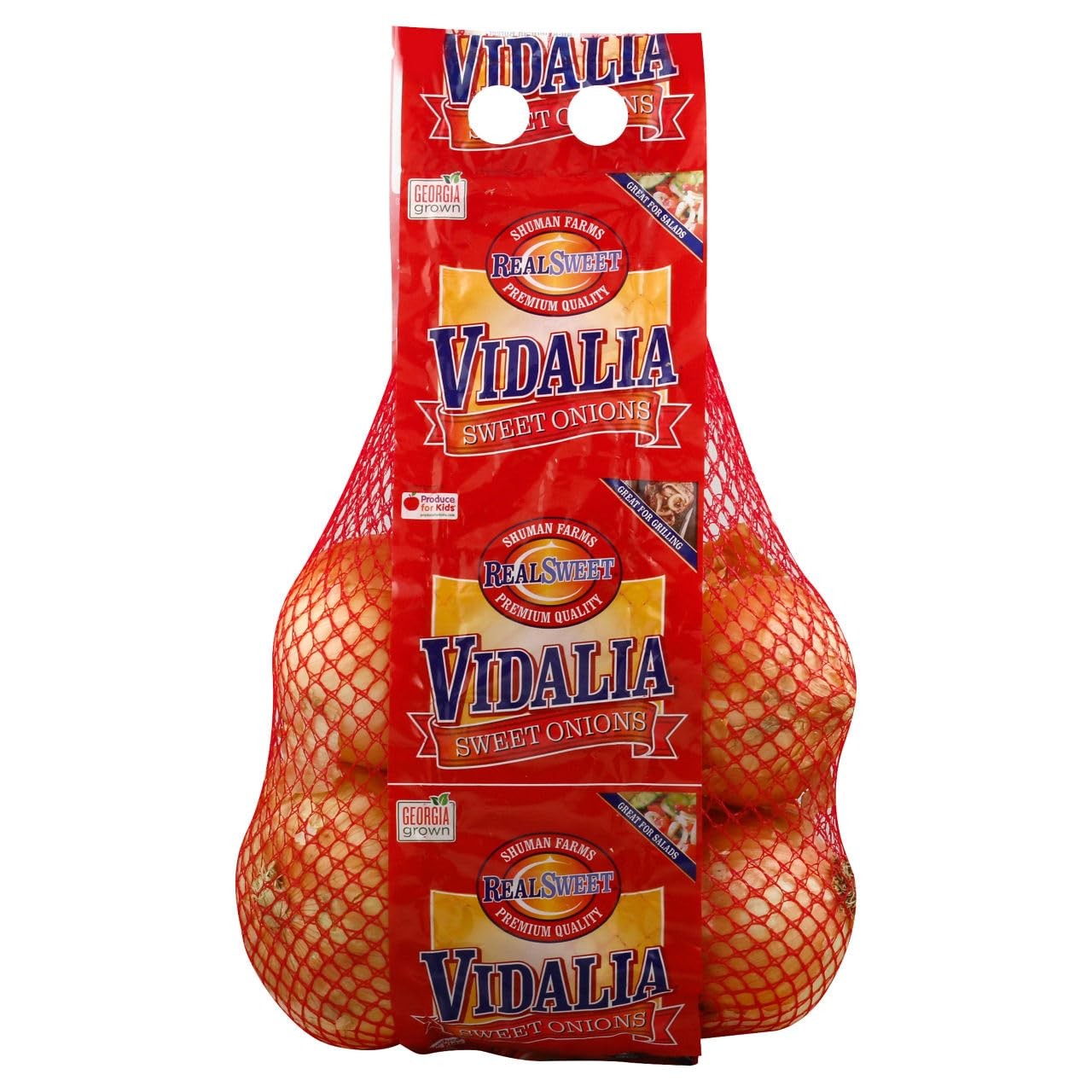 Fresh Produce, Realsweet Sweet Vidalia Onions, 5 Pounds