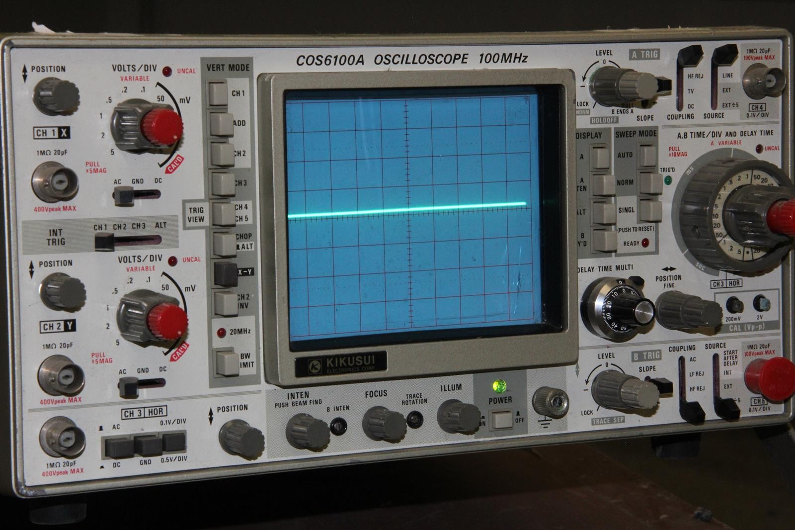 KIKUSUI COS6100A 100MHz Oscilloscope