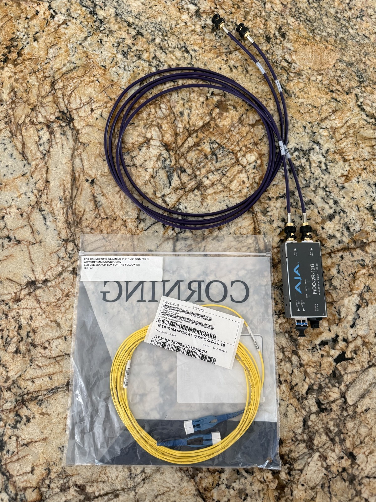 AJA FiDO 2R 12G Set With Cables