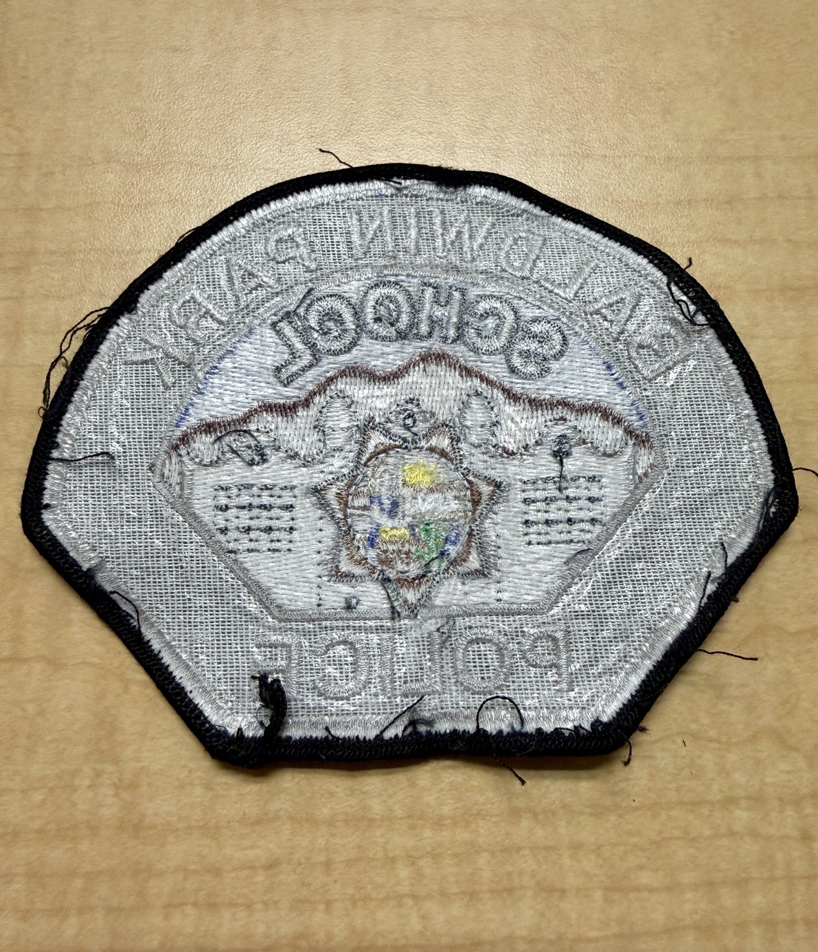 Discontinued LOW Population Baldwin Park School Police Patch