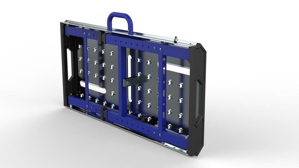 NOVA WELDING AND TOOL TABLE WITH FOLDING LEGS