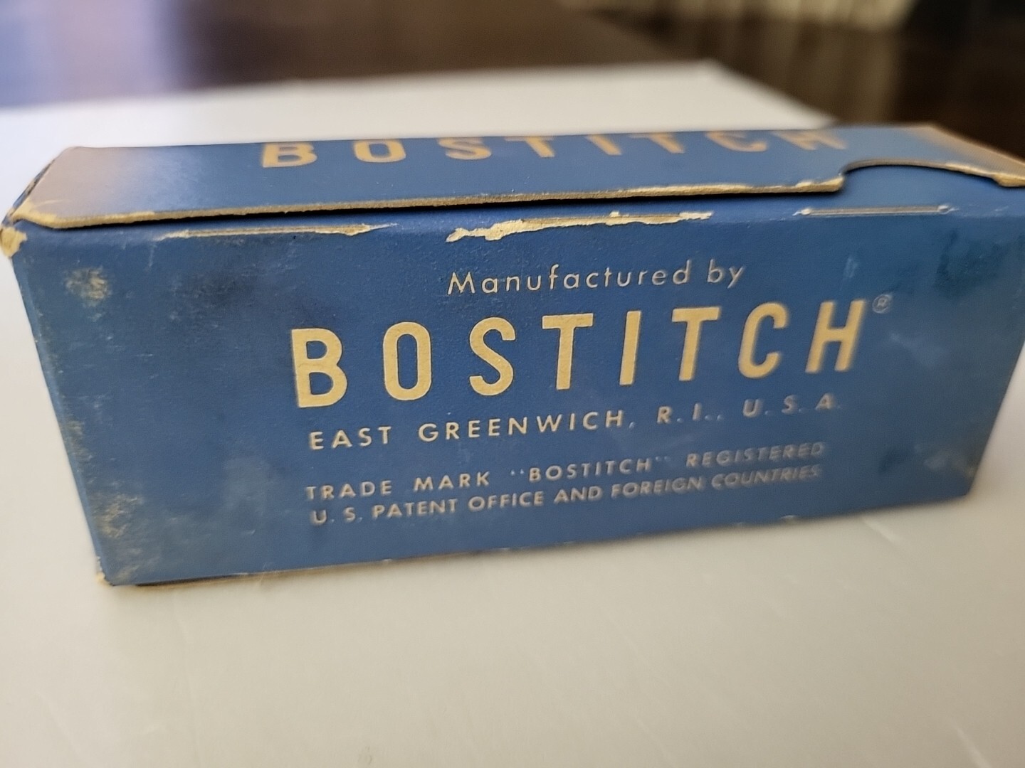 Vintage Bostitch Standard Staples Open Box